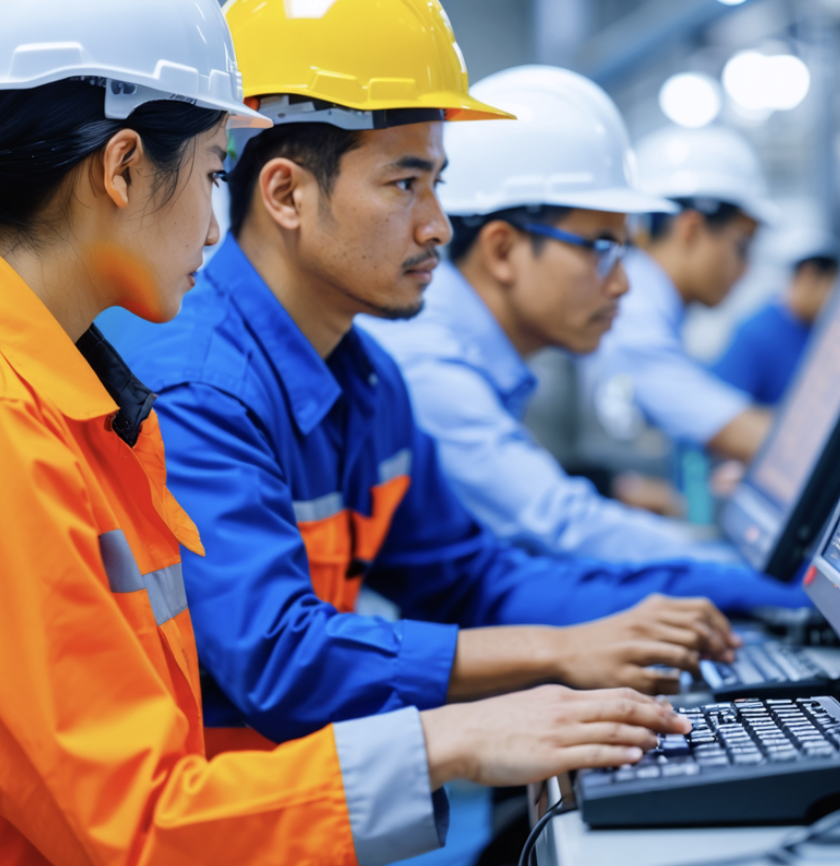 Engineer Working